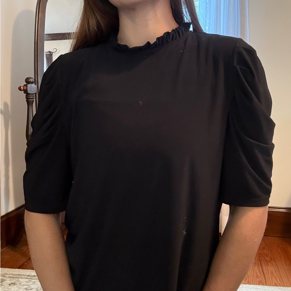 Elegant Black Women's Top